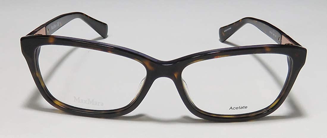 Max Mara 1205 Womens Designer Crystals Spring Hinges Premium Segment Authentic Eyeglasses/Eyewear