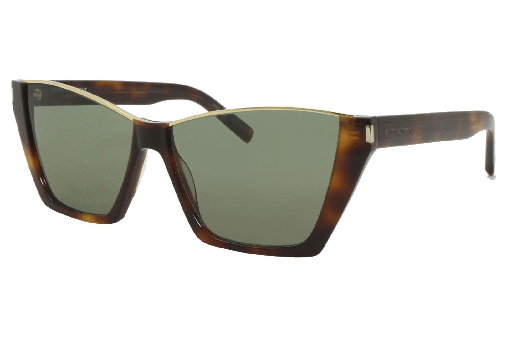 Sunglasses Saint Laurent SL 369-002 Havana/Green