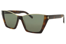 
                        
                          Load image into Gallery viewer, Sunglasses Saint Laurent SL 369-002 Havana/Green
                        
                      