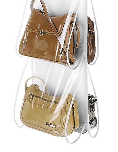 Whitmor Handbag File, Clear