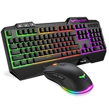 
                        
                          Muat gambar ke penampil Galeri, havit Wired Gaming Keyboard Mouse Combo LED Rainbow Backlit Gaming Keyboard - JOY2ESpree
                        
                      