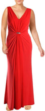 
                        
                          Muat gambar ke penampil Galeri, LAUREN RALPH LAUREN Womens Vawlisa Brooch Detail Draped Evening Dress
                        
                      