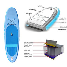 
                        
                          Load image into Gallery viewer, MROSW Inflatable Stand Up Paddle Board Sup-Board Surfboard Kayak Surf Set 10'X28''x4''
                        
                      