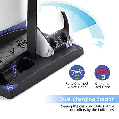 PS5 Vertical Stand Dual Charging Station - JOY2ESpree