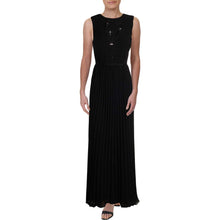 
                        
                          Muat gambar ke penampil Galeri, LAUREN RALPH LAUREN Womens Lalita Sequined Lace Inset Evening Dress Black 16
                        
                      