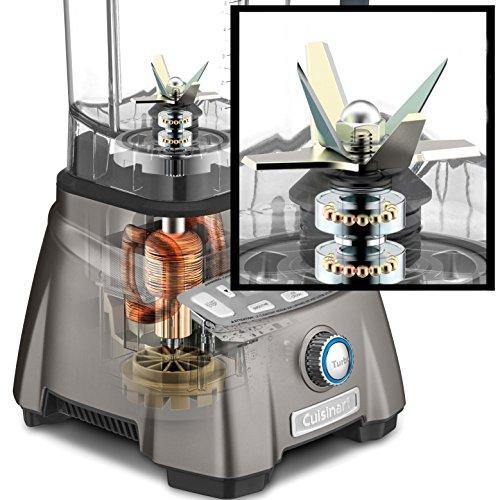 Cuisinart CBT-2000 3.5 Peak Hurricane Pro Blender, Gunmetal, Gun Metal - JOY2ESpree