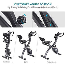 
                        
                          將圖片載入圖庫檢視器 MaxKare Folding Magnetic Upright Exercise Bike w/Pulse Sensor/LCD Monitor Indoor Cycling Bike Stationary Bike - JOY2ESpree
                        
                      