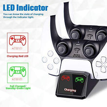 
                        
                          गैलरी व्यूवर में इमेज लोड करें, Controller Charger for PS5, Dual USB C Ports PS5 Controller Charging Station Dock for Sony Playstation 5 DualSense Wireless Controller - JOY2ESpree
                        
                      