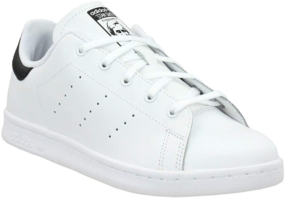 adidas Stan Smith Lace Up Sneakers (Big Kid) Casual Sneakers,