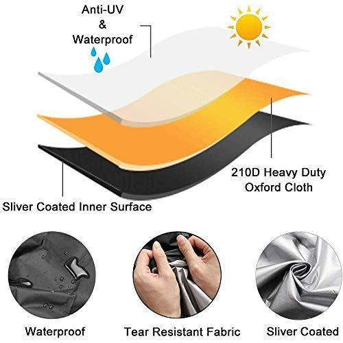 Tonhui Rowing Machine Cover, Fitness Equipment Covers Protective Cover Dustproof Waterproof Cove Ideal for Indoor - JOY2ESpree