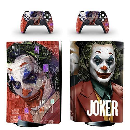 PS5 Disk Skin Vinyl Darkness Joker PS5 Disc Skin Sticker Decal Cover for Playstation 5 Console Protector-Yspf0833 - JOY2ESpree