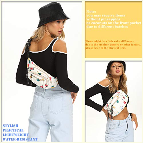 TOPERIN Fashion Fanny Pack Cute Running Belt Waist Pack Running Waist Bag Belt
