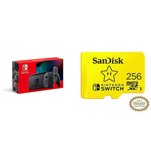 
                        
                          Muat gambar ke penampil Galeri, Nintendo Switch with Gray Joy‑Con - HAC-001(-01) + SanDisk 256GB MicroSDXC UHS-I Card - JOY2ESpree
                        
                      