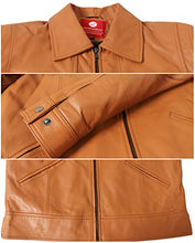 
                        
                          Muat gambar ke penampil Galeri, Laverapelle Men's Genuine Lambskin Leather Jacket (Cognic Tan, Custom, polyester Lining) - 1501200
                        
                      