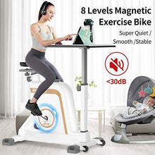 
                        
                          Muat gambar ke penampil Galeri, pooboo Desk Cycle Exercise Bike Indoor Cycling Bike Adjustable Magnetic Resistance Stationary Bike for Home Office - JOY2ESpree
                        
                      