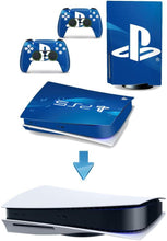
                        
                          Load image into Gallery viewer, Decals Cover Whole Body Skin Protector for PS5 Playstation 5 Console Wrap Sticker Skin with 2 Wireless DualSense Controller Decal - JOY2ESpree
                        
                      