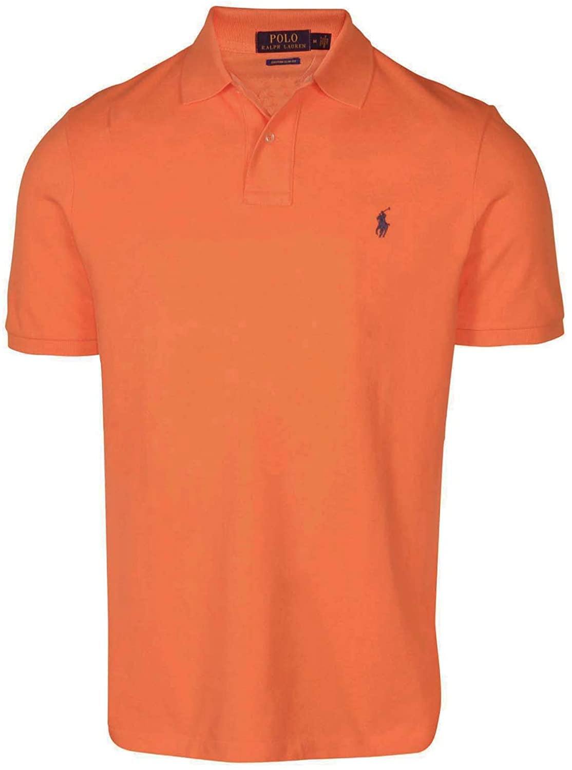 Polo RL Men's Custom Slim Fit Mesh Pony Shirt