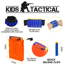
                        
                          Muat gambar ke penampil Galeri, Meland Kids Tactical Vest Kit for Nerf Guns N-Strike Elite Series With Detachable Tactical Face Mask for Nerf Rival, Refill Darts, Dart Pouch, Reload Clips and Wrist Band for Boys Gifts Age 6 7 8 9 10
                        
                      