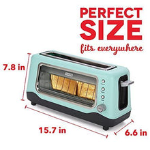 
                        
                          Cargar imagen en el visor de la galería, Dash Clear View Toaster: Extra Wide Slot Toaster with Stainless Steel Accents + See Through Window - JOY2ESpree
                        
                      