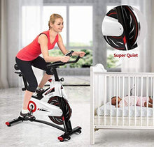 
                        
                          Muat gambar ke penampil Galeri, Exercise Bike, CHAOKE Indoor Cycling Bike, Stationary Bike Magnetic Resistance Whisper Quiet - JOY2ESpree
                        
                      