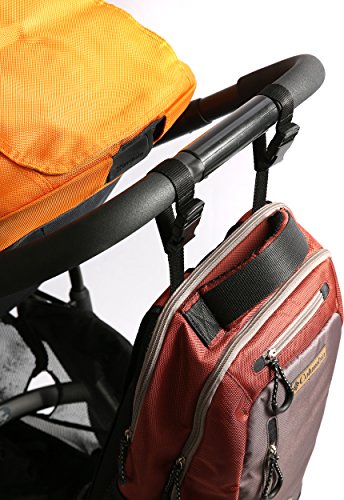 Columbia Carson Pass Backpack Diaper Bag, Rust