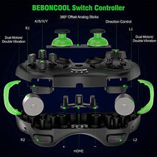 
                        
                          Load image into Gallery viewer, BEBONCOOL Wireless Pro Controller for Switch, Wireless Controller for Switch Pro Controller with Vibration - JOY2ESpree
                        
                      