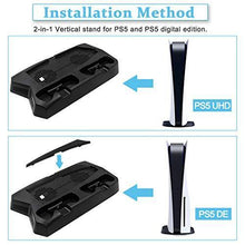 
                        
                          Muat gambar ke penampil Galeri, [UPGRADED VERSION] Cooling Fan Charging Station Vertical Stand Charger Compatible - JOY2ESpree
                        
                      