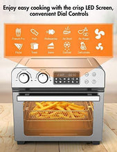 
                        
                          Muat gambar ke penampil Galeri, MOOSOO 10-in-1 Air Fryer Toaster Oven, 24 Quart/6 Slices Large Air Fryer Oven - JOY2ESpree
                        
                      