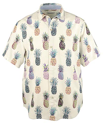 Tommy Bahama Pop Art Pineapple Silk Camp Shirt