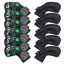 
                        
                          將圖片載入圖庫檢視器 Golf Iron Head Covers 11Pcs Golf Club Protector Lucky Clover for Titleist Callaway Taylormade - JOY2ESpree
                        
                      