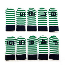 
                        
                          गैलरी व्यूवर में इमेज लोड करें, Golf Iron Head Covers,Golf Headcovers for Iron Set 10pcs Knitted Iron Covers - JOY2ESpree
                        
                      