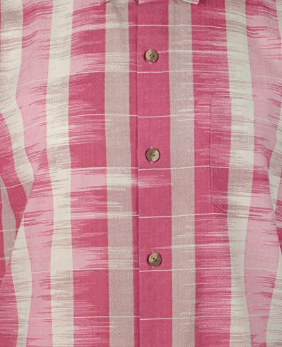 Tommy Bahama Who Got Ikat Silk Camp Shirts Short Sleeve Button Up Pocket Shirt