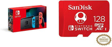 
                        
                          將圖片載入圖庫檢視器 Nintendo Switch with Gray Joy‑Con - HAC-001(-01) + SanDisk 64GB MicroSDXC UHS-I Card - JOY2ESpree
                        
                      