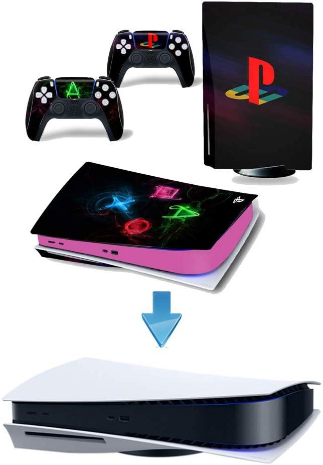 Decals Cover Whole Body Skin Protector for PS5 Playstation 5 Console Wrap Sticker Skin - JOY2ESpree