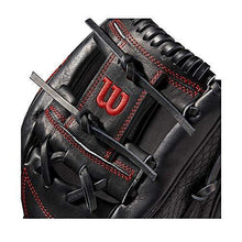 
                        
                          画像をギャラリービューアに読み込む, Wilson 2021 A2K 1787 w/SuperSkin (IF) Right Hand Throw Baseball Glove - 11.75", Black/Black SS - JOY2ESpree
                        
                      