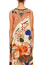 
                        
                          Load image into Gallery viewer, Camilla Kissing The Sun Long Back Scoop Neck Top
                        
                      