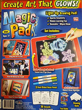 
                        
                          Load image into Gallery viewer, Ontel Bonus Magic Pad Deluxe Light Up LED Drawing Tablet with Extras
                        
                      