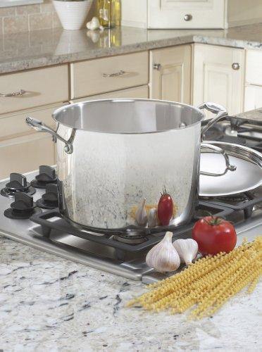 Cuisinart 766-24 Chef's Classic 8-Quart Stockpot with Cover, silver - JOY2ESpree