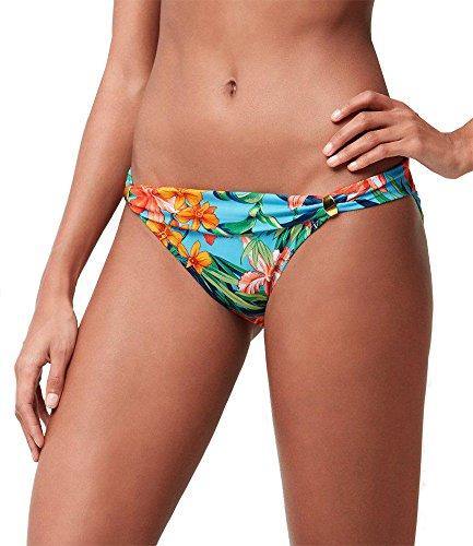 Tommy Bahama True Turquoise Floriana Hipster Bikini Swim Bottom, US X-Small - JOY2ESpree