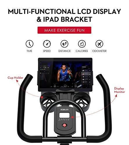 JOBUR Belt Drive Cycle Bike with Magnetic Resistance Exercise Bikes - JOY2ESpree