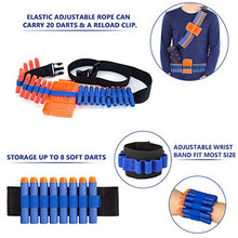 
                        
                          Muat gambar ke penampil Galeri, 2 Pack Kids Tactical Vest Kit for Nerf Guns Game N-Strike Elite Series Wars with Refill Darts, Reload Clips, Dart Pouch, Tactical Mask, Wrist Band and Protective Glasses for Boys ,Girls
                        
                      