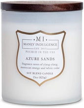 
                        
                          Load image into Gallery viewer, Manly Indulgence Sea Salt &amp; Ginger Scented Jar Candle, 15 Oz, White
                        
                      