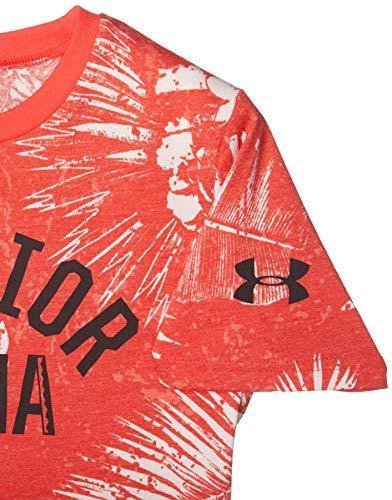 Under Armour Boys' Project Rock Aloha Warrior Mana Short Sleeve Shirt
