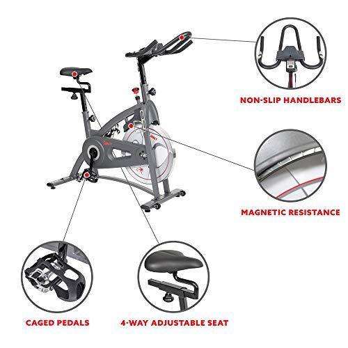 Sunny Health & Fitness Endurance Series Magnetic Indoor Cycling Exercise Bike - JOY2ESpree