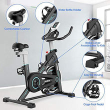 
                        
                          गैलरी व्यूवर में इमेज लोड करें, pooboo Magnetic Exercise Bike Indoor Cycling Bike Stationary - JOY2ESpree
                        
                      