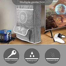 
                        
                          Load image into Gallery viewer, Esimen Sleeve Protective Case Dust Cover for PS5 Console /Playstation 5 Digital Edition ,PS5 Controller Cover Compatible with 12 Game Disc Pockets - JOY2ESpree
                        
                      