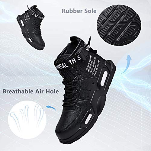 XIDISO Fashion Mens Women Sneakers High and Low Top Walking Shoes Sport Athletic Casual Shoe for Men