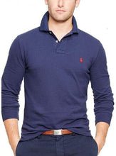 
                        
                          Load image into Gallery viewer, POLO RALPH LAUREN Men's Long Sleeve Mesh Polo Shirt
                        
                      