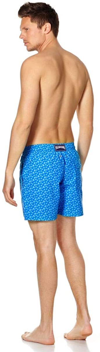 Vilebrequin Men's Moorea Micro Turtles Swim Trunk