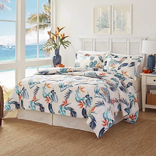 Tommy Bahama Birdseye View Comforter Set, King, Blue,USHSA31145084,4